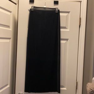 Granite maxi shirt.    Super comfy.  Thin striped fabric